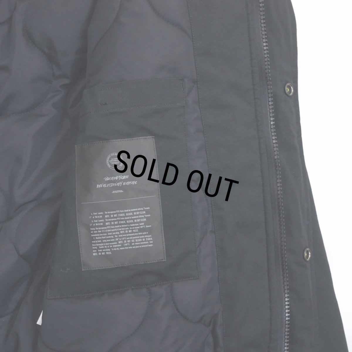 画像6: 【30%OFF】RATS/SHIPBOARD JACKET（BLACK）［シップボードJKT-23秋冬］ (6)