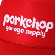 画像3: PORKCHOP/WHEEL LOGO MESH CAP（RED）［メッシュキャップ-23秋冬］ (3)