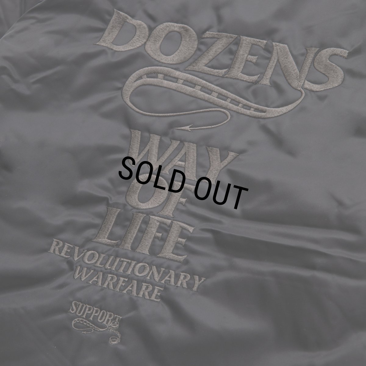 画像6: RATS/BOA COACH JKT "RATS WAY OF LIFE"（BLACK/CHARCOAL）［ボアコーチJKT-24春夏］ (6)