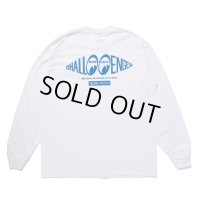 CHALLENGER/×MOON Equipped L/S TEE（WHITE）［プリント長袖T-24春夏］