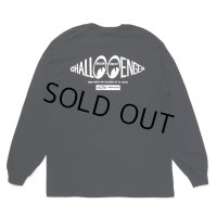 CHALLENGER/×MOON Equipped L/S TEE（BLACK）［プリント長袖T-24春夏］