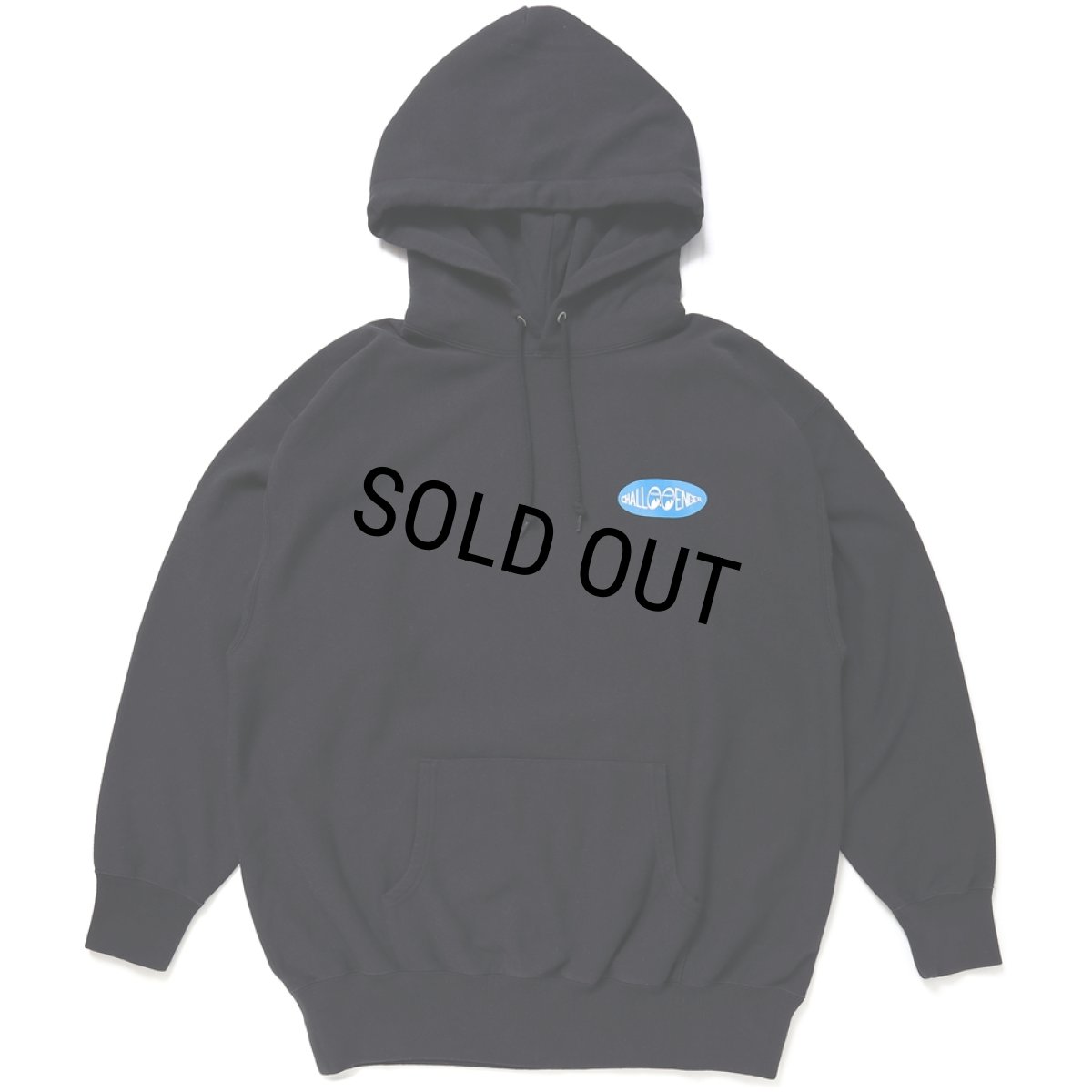 画像2: CHALLENGER/×MOON Equipped HOODIE（BLACK）［プルオーバーパーカー-24春夏］ (2)
