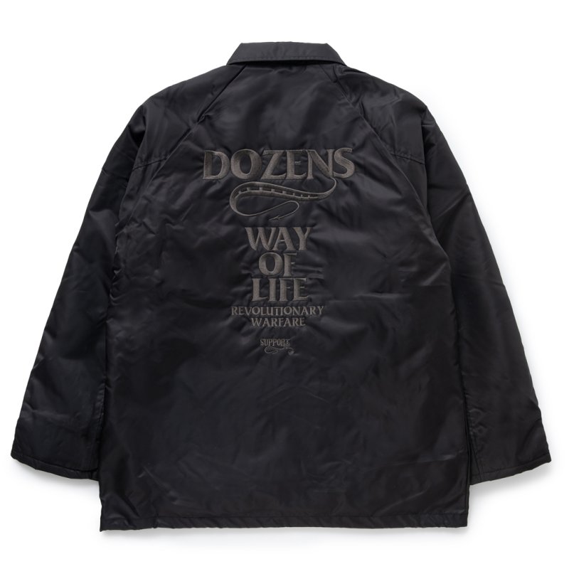 画像2: RATS/BOA COACH JKT "RATS WAY OF LIFE"（BLACK/CHARCOAL）［ボアコーチJKT-24春夏］
