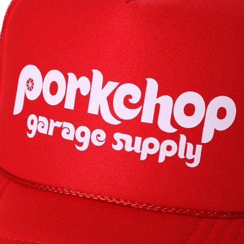 他の写真3: PORKCHOP/WHEEL LOGO MESH CAP（RED）［メッシュキャップ-23秋冬］