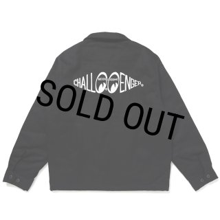 CHALLENGER/×MOON Equipped WORK JACKET（BLACK）［ワークJKT-24春夏