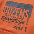 画像3: 【30%OFF】RATS/CROSS NECK HOODIE BLACK TAG（ORANGE）［プルオーバーパーカー-23秋冬］ (3)