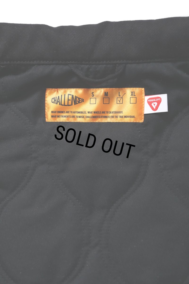 画像4: CHALLENGER/×MOON Equipped WORK JACKET（BLACK）［ワークJKT-24春夏］ (4)