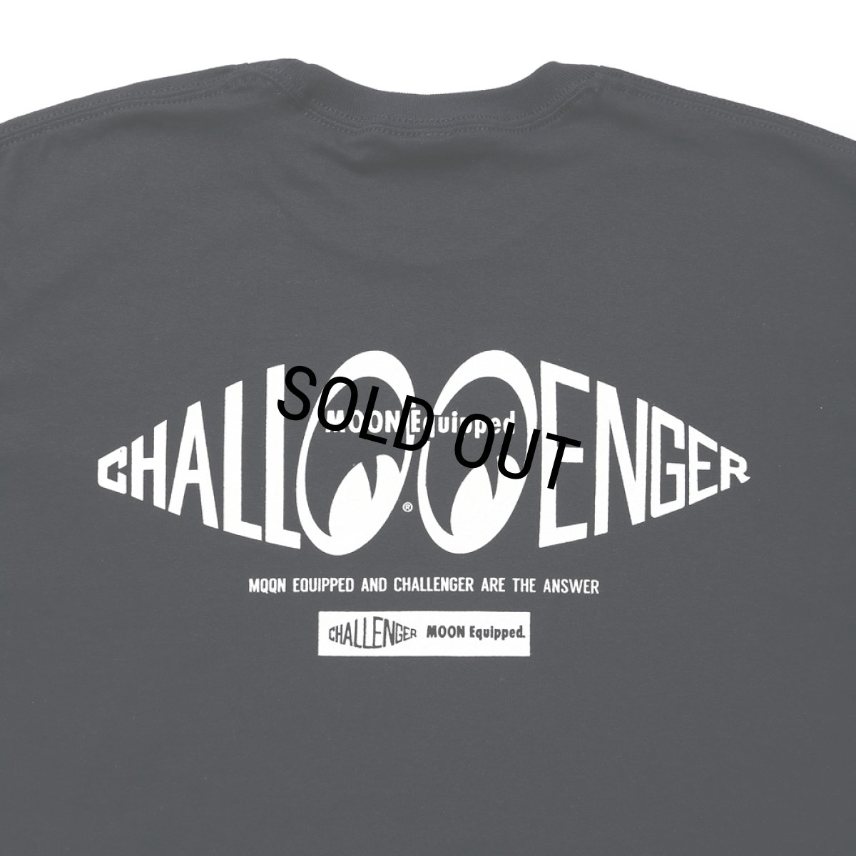 画像4: CHALLENGER/×MOON Equipped L/S TEE（BLACK）［プリント長袖T-24春夏］ (4)