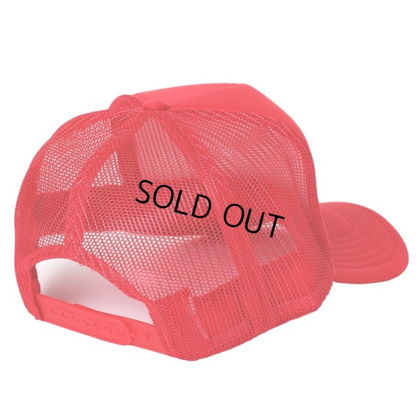 画像2: PORKCHOP/WHEEL LOGO MESH CAP（RED）［メッシュキャップ-23秋冬］