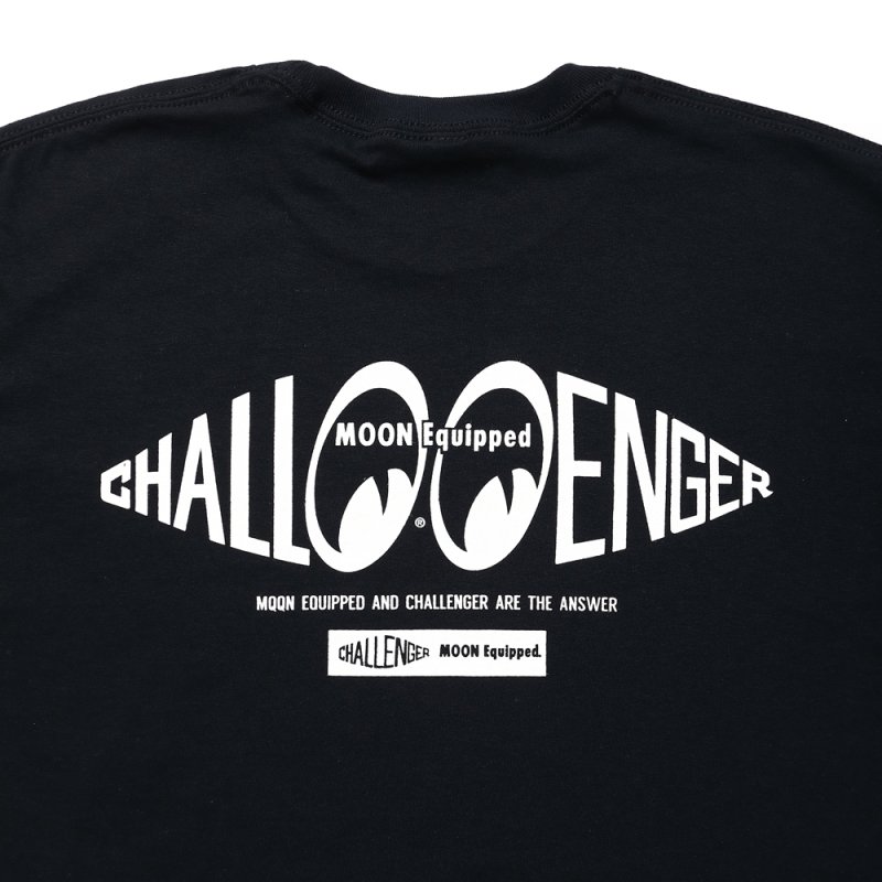 画像3: CHALLENGER/×MOON Equipped L/S TEE（BLACK）［プリント長袖T-24春夏］