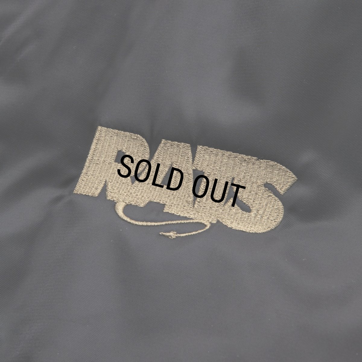 画像5: RATS/BOA COACH JKT "RATS WAY OF LIFE"（BLACK/ASH GOLD）［ボアコーチJKT-24春夏］ (5)