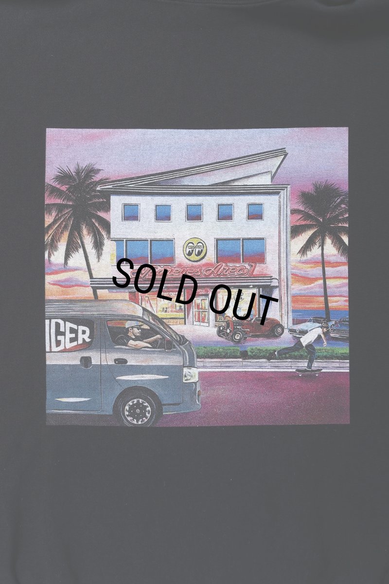 画像5: CHALLENGER/×MOON Equipped HOODIE（BLACK）［プルオーバーパーカー-24春夏］ (5)