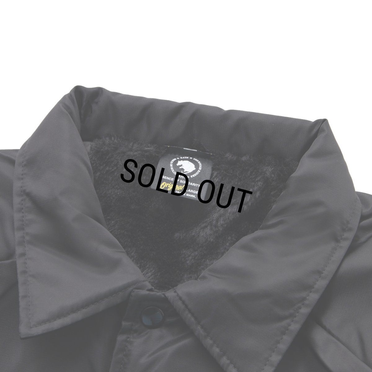 画像4: RATS/BOA COACH JKT "RATS WAY OF LIFE"（BLACK/CHARCOAL）［ボアコーチJKT-24春夏］ (4)