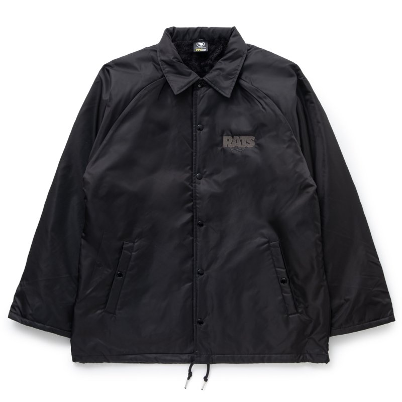 画像1: RATS/BOA COACH JKT "RATS WAY OF LIFE"（BLACK/CHARCOAL）［ボアコーチJKT-24春夏］