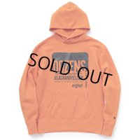 【30%OFF】RATS/CROSS NECK HOODIE BLACK TAG（ORANGE）［プルオーバーパーカー-23秋冬］