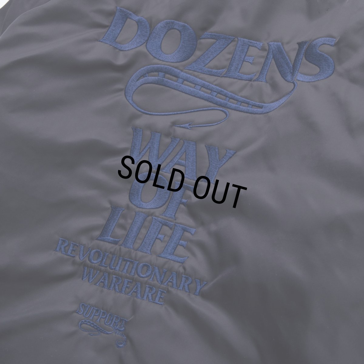 画像6: RATS/BOA COACH JKT "RATS WAY OF LIFE"（NAVY/NAVY）［ボアコーチJKT-24春夏］ (6)