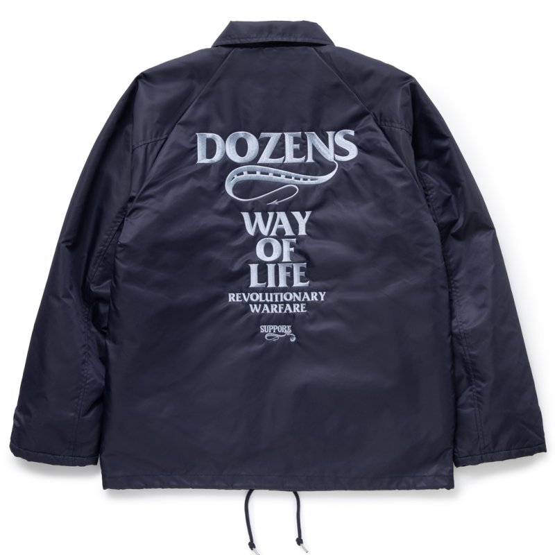 画像2: RATS/BOA COACH JKT "RATS WAY OF LIFE"（NAVY/PEARL BLUE）［ボアコーチJKT-24春夏］