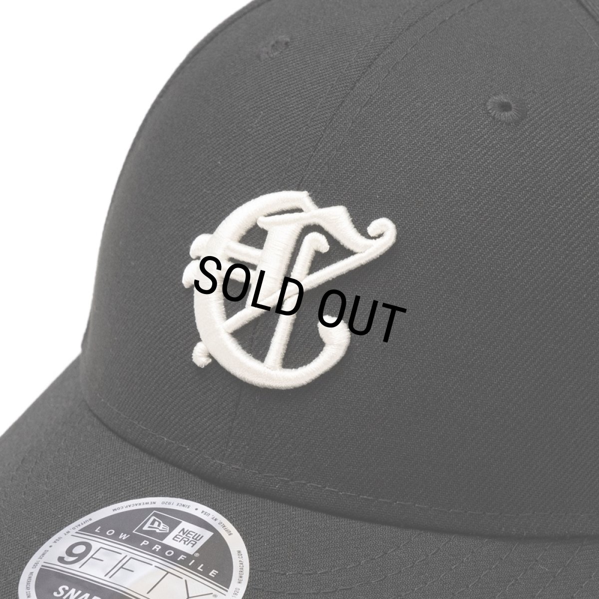 画像5: CALEE/× NEWERA CAL LOGO BASEBALL CAP ＜LIMITED＞（Black）［B.Bキャップ-24春夏］ (5)