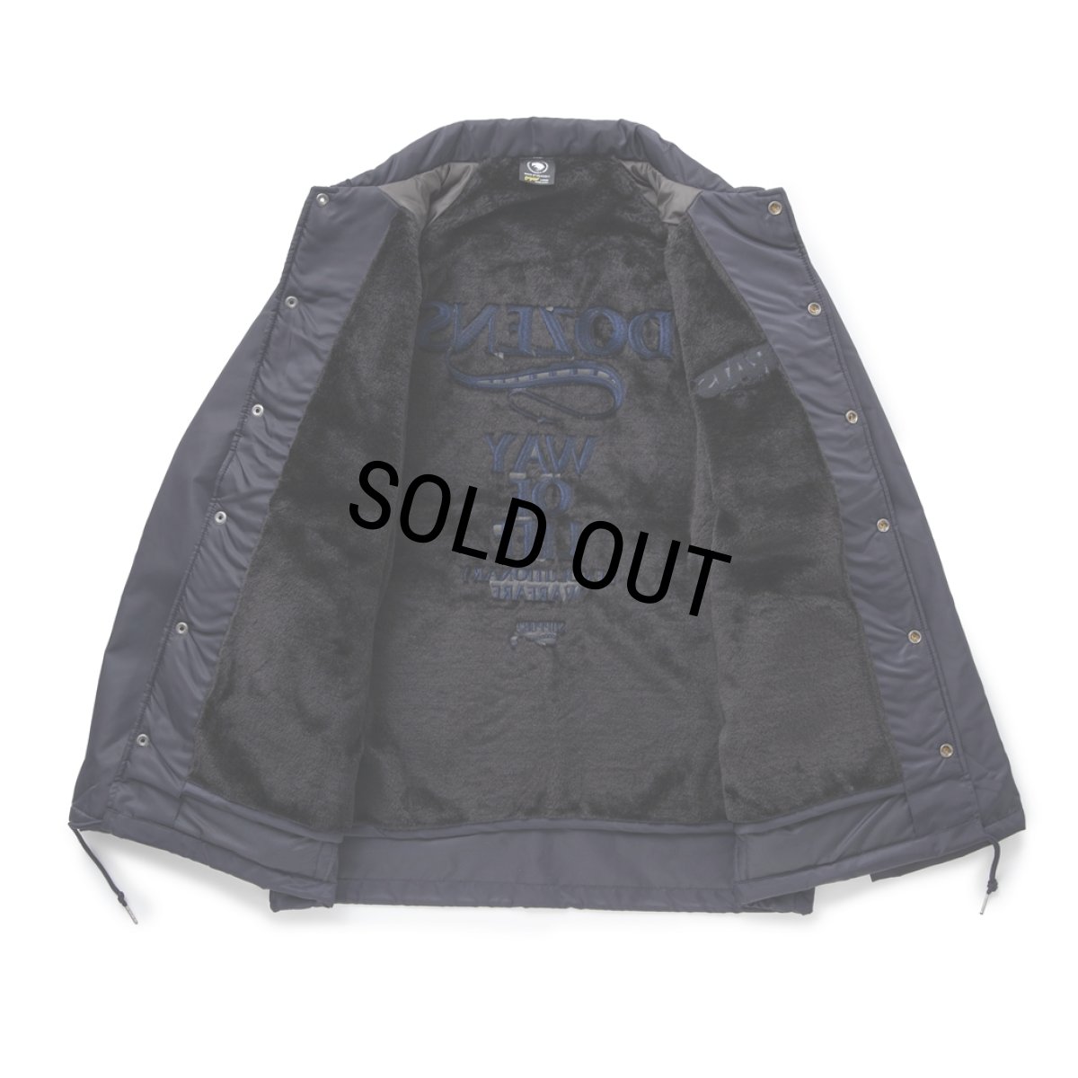 画像3: RATS/BOA COACH JKT "RATS WAY OF LIFE"（NAVY/NAVY）［ボアコーチJKT-24春夏］ (3)