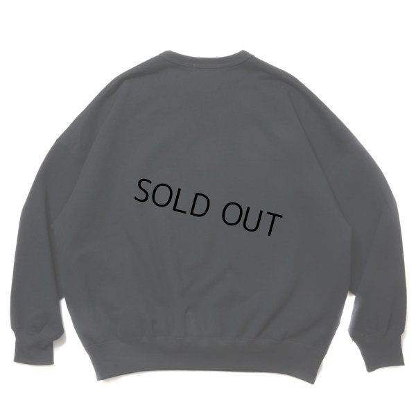 画像2: COOTIE PRODUCTIONS/Open End Yarn Print Sweat Crew（Black）［スウェットクルー-24春夏］