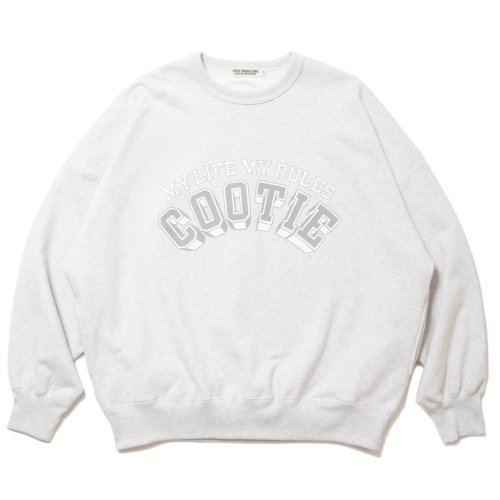 他の写真1: COOTIE PRODUCTIONS/Open End Yarn Print Sweat Crew（Oatmeal）［スウェットクルー-24春夏］