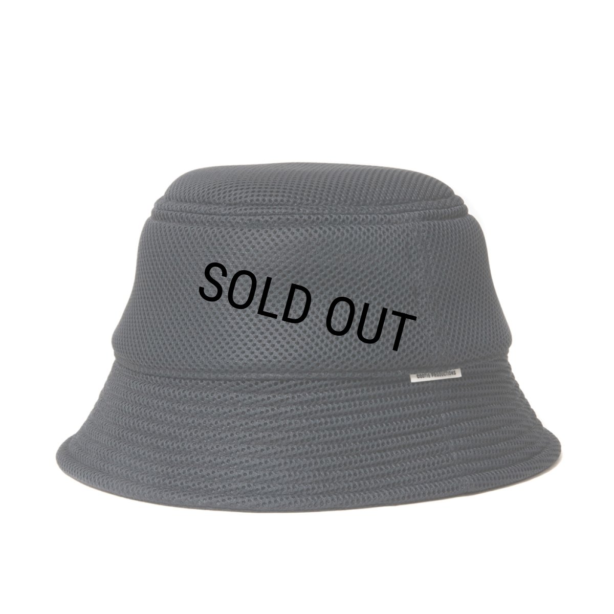 画像1: COOTIE PRODUCTIONS/Puff Mesh Bucket Hat（Black）［パフメッシュバケットハット-24春夏］ (1)