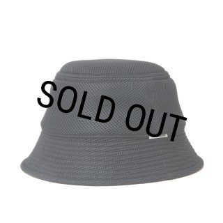 COOTIE PRODUCTIONS/Puff Mesh Bucket Hat（Black）［パフメッシュ