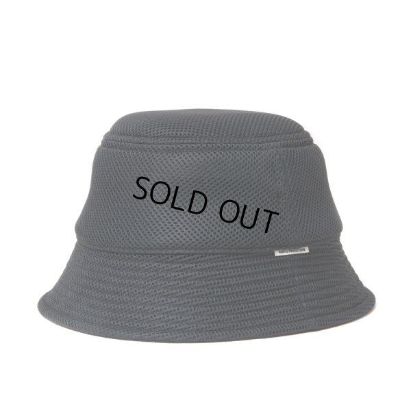 画像1: COOTIE PRODUCTIONS/Puff Mesh Bucket Hat（Black）［パフメッシュバケットハット-24春夏］
