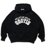 COOTIE PRODUCTIONS/Open End Yarn Print Sweat Hoodie（Black）［スウェットフーディー-24春夏］