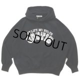COOTIE PRODUCTIONS/Open End Yarn Print Sweat Hoodie（Black）［スウェットフーディー-24春夏］