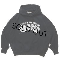 COOTIE PRODUCTIONS/Open End Yarn Print Sweat Hoodie（Black）［スウェットフーディー-24春夏］