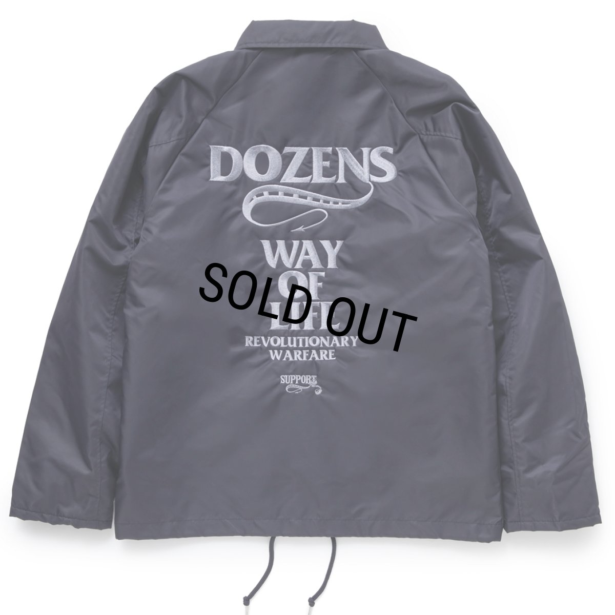 画像1: RATS/BOA COACH JKT "RATS WAY OF LIFE"（NAVY/SILVER GRAY）［ボアコーチJKT-24春夏］ (1)