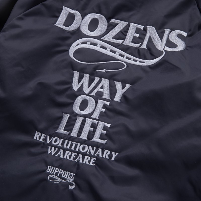 画像3: RATS/BOA COACH JKT "RATS WAY OF LIFE"（NAVY/SILVER GRAY）［ボアコーチJKT-24春夏］