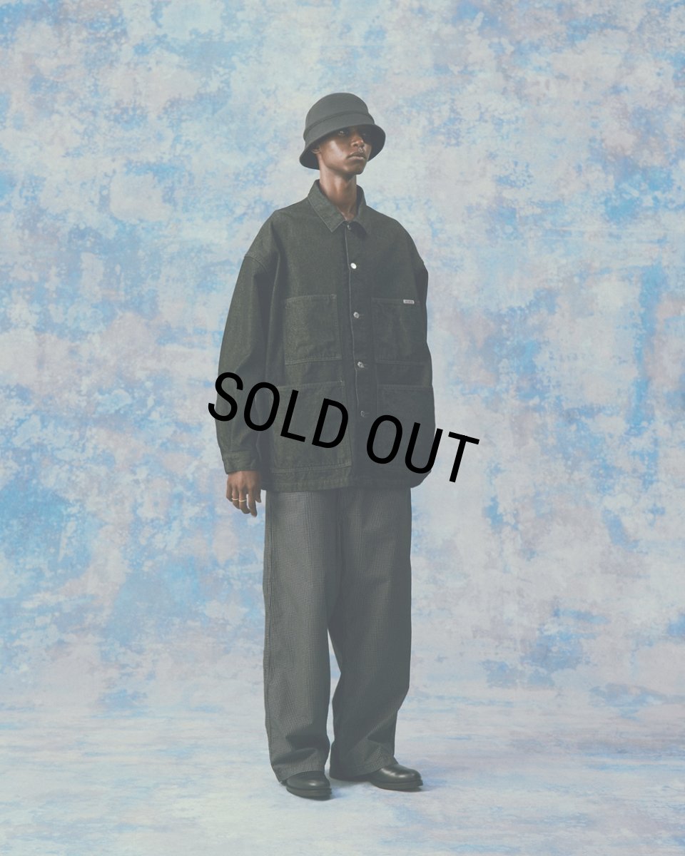 画像7: COOTIE PRODUCTIONS/Puff Mesh Bucket Hat（Black）［パフメッシュバケットハット-24春夏］ (7)