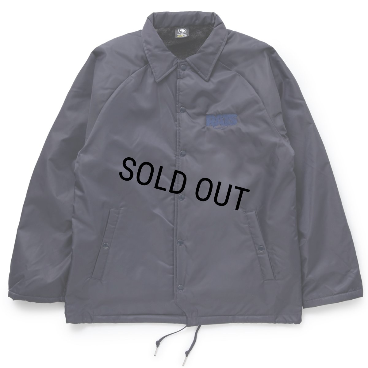 画像2: RATS/BOA COACH JKT "RATS WAY OF LIFE"（NAVY/NAVY）［ボアコーチJKT-24春夏］ (2)
