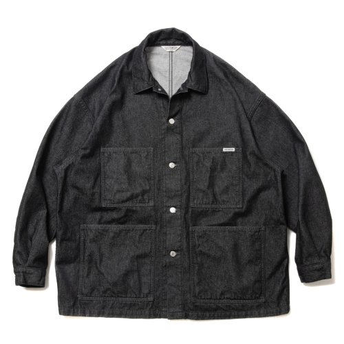 他の写真1: COOTIE PRODUCTIONS/Denim Coverall（Black One Wash）［デニムカバーオール-24春夏］