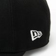 画像6: CALEE/× NEWERA CAL LOGO BASEBALL CAP ＜LIMITED＞（Black）［B.Bキャップ-24春夏］