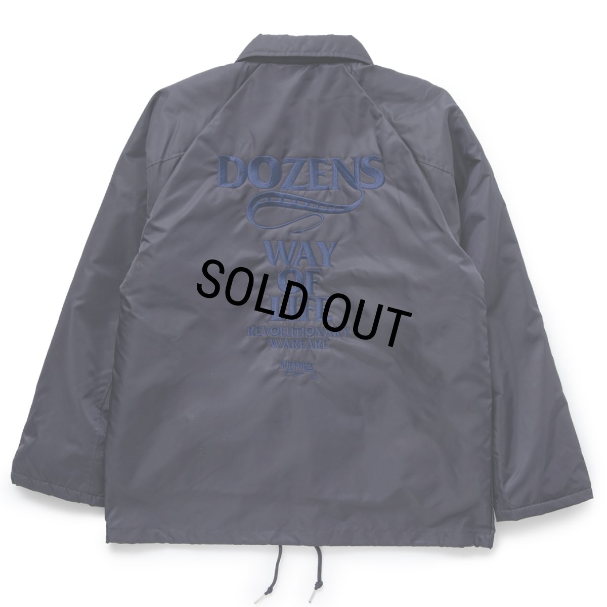 画像1: RATS/BOA COACH JKT "RATS WAY OF LIFE"（NAVY/NAVY）［ボアコーチJKT-24春夏］ (1)