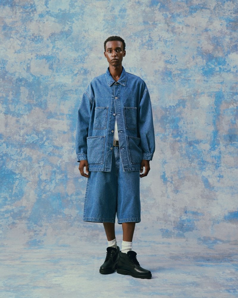 画像3: COOTIE PRODUCTIONS/Denim Coverall（Indigo Hard Wash）［デニムカバーオール-24春夏］