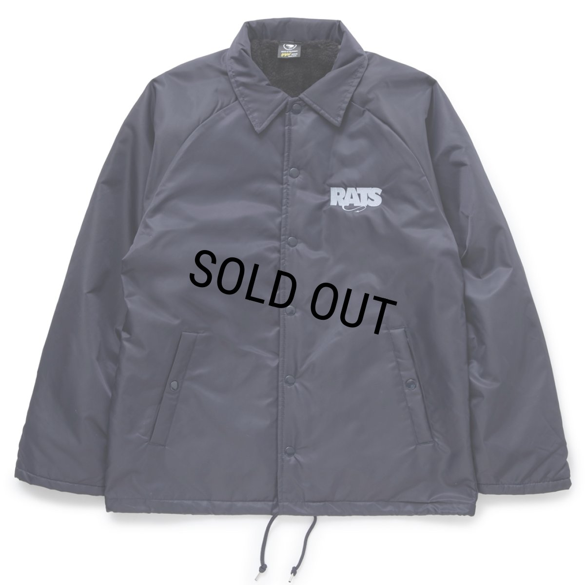 画像2: RATS/BOA COACH JKT "RATS WAY OF LIFE"（NAVY/PEARL BLUE）［ボアコーチJKT-24春夏］ (2)
