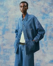 画像6: COOTIE PRODUCTIONS/Denim Coverall（Indigo Hard Wash）［デニムカバーオール-24春夏］ (6)