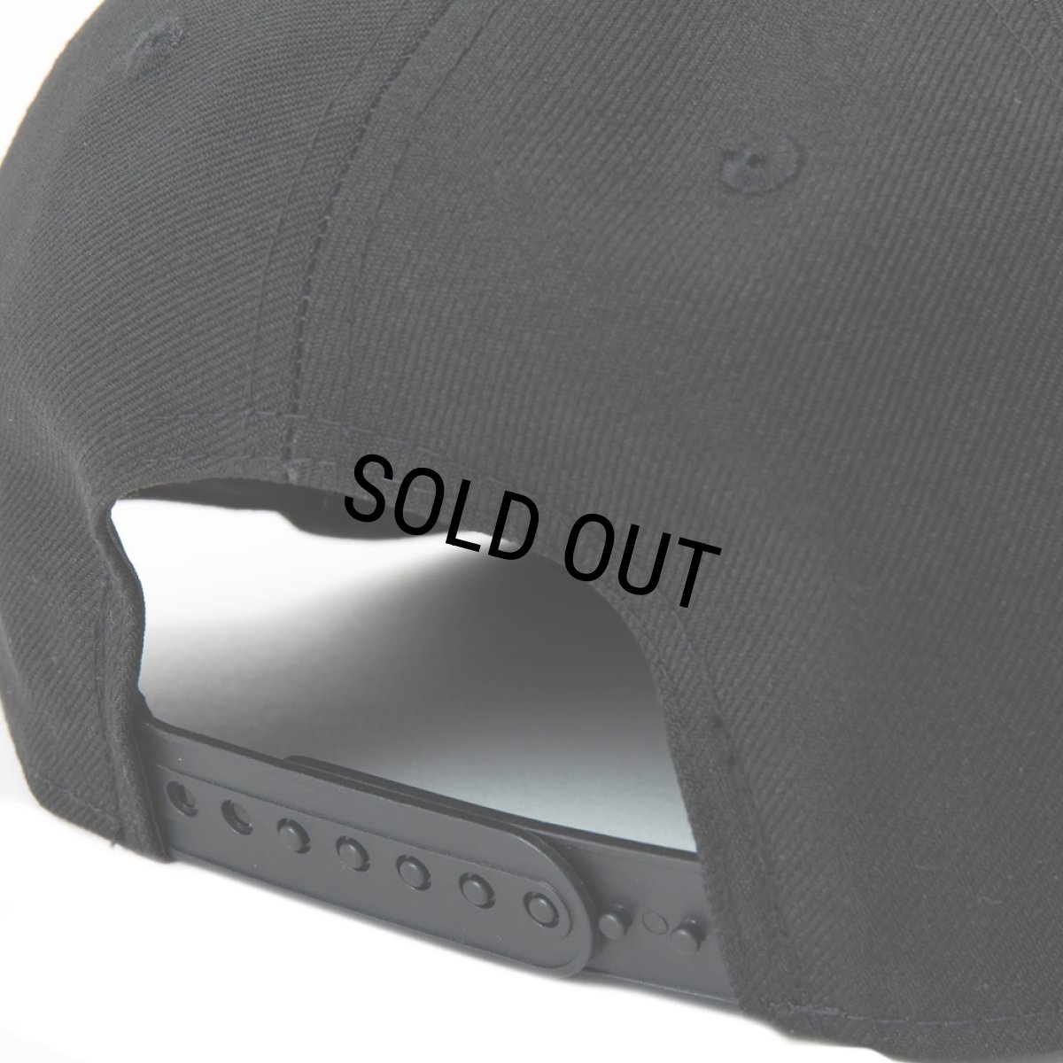 画像8: CALEE/× NEWERA CAL LOGO BASEBALL CAP ＜LIMITED＞（Black）［B.Bキャップ-24春夏］ (8)