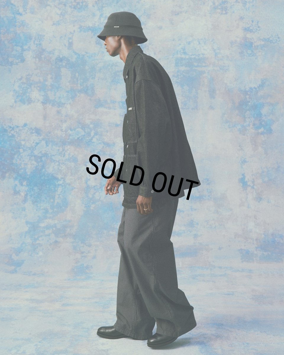 画像9: COOTIE PRODUCTIONS/Puff Mesh Bucket Hat（Black）［パフメッシュバケットハット-24春夏］ (9)