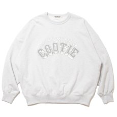 画像1: COOTIE PRODUCTIONS/Open End Yarn Print Sweat Crew（Oatmeal）［スウェットクルー-24春夏］ (1)