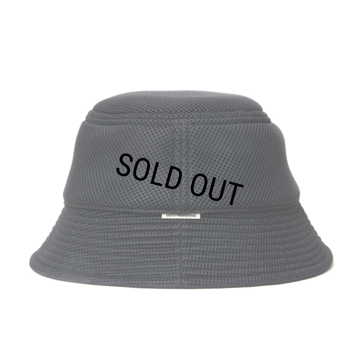 画像2: COOTIE PRODUCTIONS/Puff Mesh Bucket Hat（Black）［パフメッシュバケットハット-24春夏］ (2)