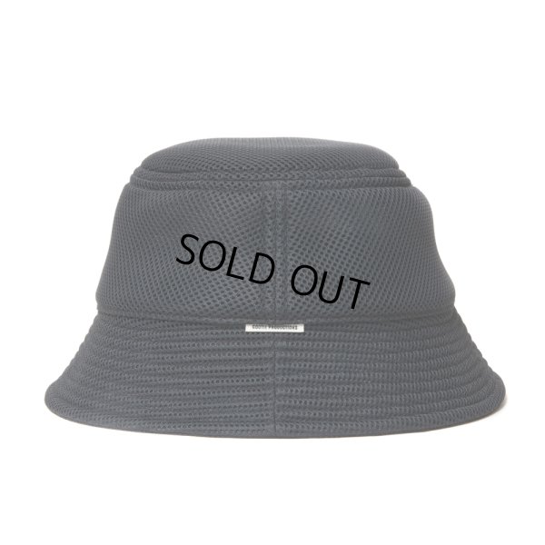 画像2: COOTIE PRODUCTIONS/Puff Mesh Bucket Hat（Black）［パフメッシュバケットハット-24春夏］