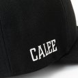 画像7: CALEE/× NEWERA CAL LOGO BASEBALL CAP ＜LIMITED＞（Black）［B.Bキャップ-24春夏］