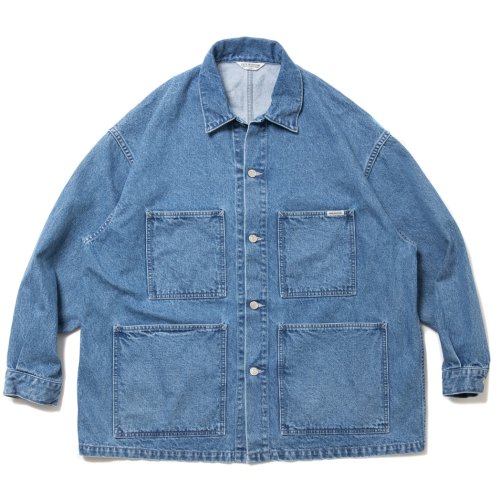 他の写真1: COOTIE PRODUCTIONS/Denim Coverall（Indigo Hard Wash）［デニムカバーオール-24春夏］