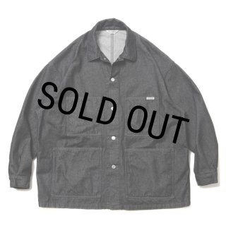 COOTIE PRODUCTIONS/Denim Coverall（Black One Wash）［デニム