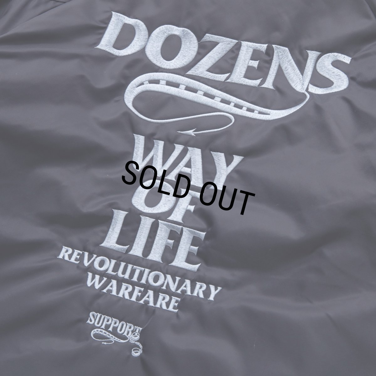 画像6: RATS/BOA COACH JKT "RATS WAY OF LIFE"（NAVY/PEARL BLUE）［ボアコーチJKT-24春夏］ (6)